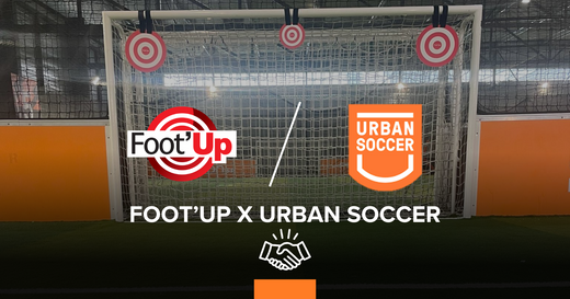 Foot'Up équipe Urban Soccer et PSG Académie : 30+ centres en France