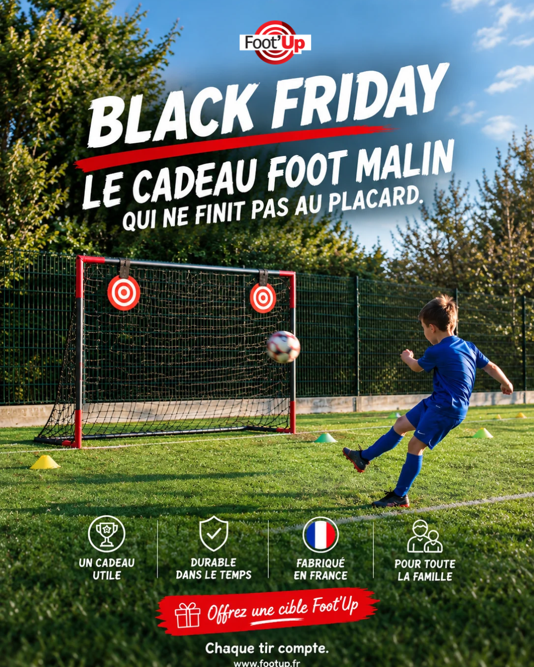 Black Friday : le cadeau foot malin et durable