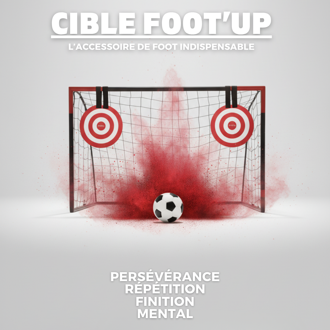 Cible de foot footup pour cage de foot