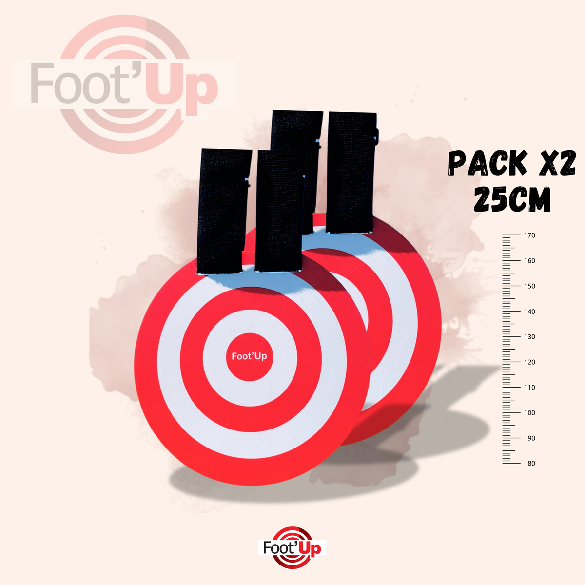 Pack x2 PETITES CIBLES FOOT'UP🎯