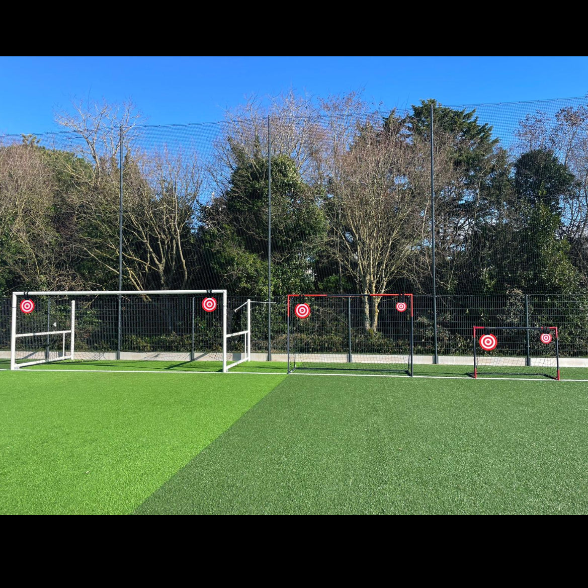 Cible football jeu entrainement