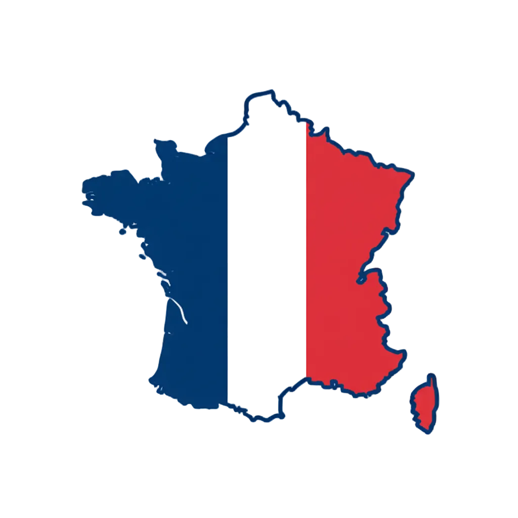 Ok, colorier avec un drapeau bleu blanc rouge